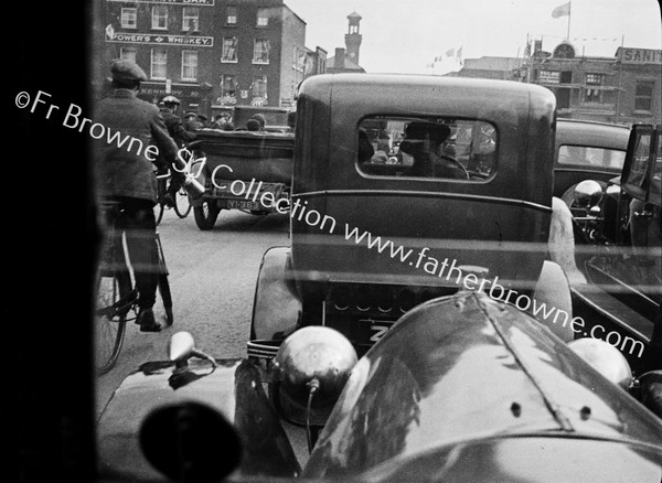 TRAFFIC JAM (COULD THIS BE CORK?) (SANITARY SHOWROOM SIGN)